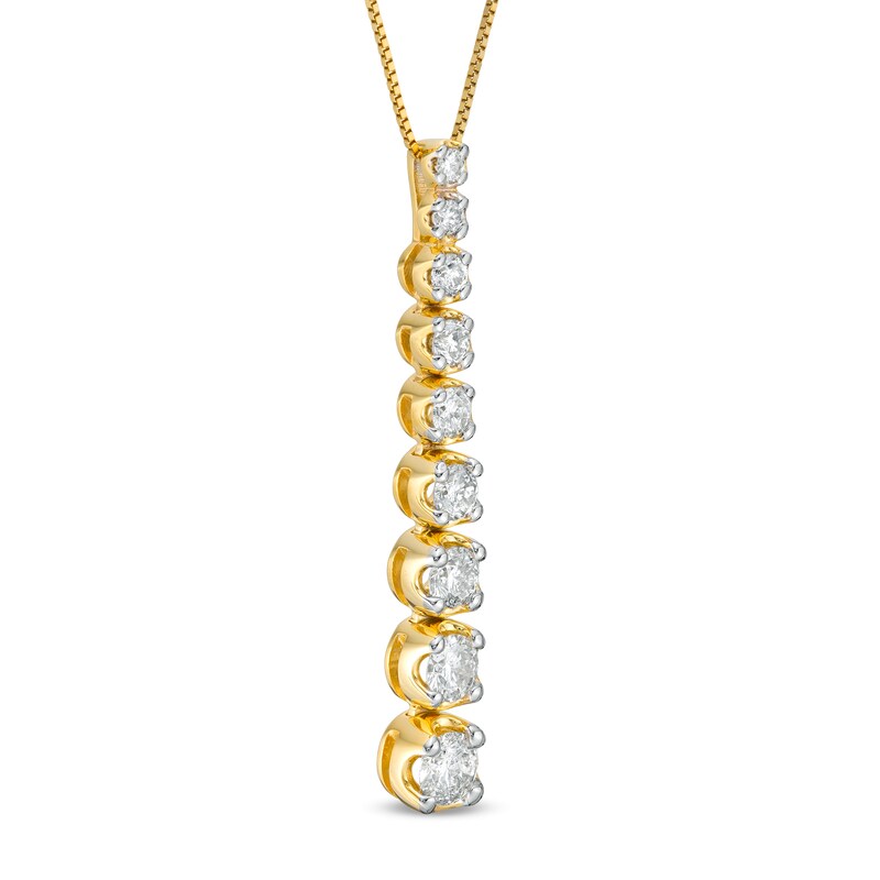 Marilyn Monroeâ¢ Collection  0.95 CT. T.W. Journey Diamond Pendant in 10K Gold