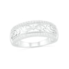 Thumbnail Image 0 of 0.23 CT. T.W. Diamond Edge Vintage-Style Ring in 10K White Gold