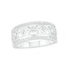 Thumbnail Image 1 of 0.29 CT. T.W. Diamond Ornate Ring in 10K White Gold