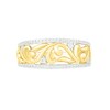 Thumbnail Image 2 of 0.23 CT. T.W. Diamond Open Filigree Vine Ring in 10K Gold