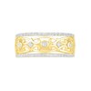 Thumbnail Image 3 of 0.29 CT. T.W. Diamond Ornate Ring in 10K Gold