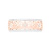Thumbnail Image 3 of 0.23 CT. T.W. Diamond Open Scrollwork Ring in 10K Rose Gold