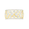 Thumbnail Image 3 of 0.45 CT. T.W. Diamond Ornate Quilt Ring in 10K Gold