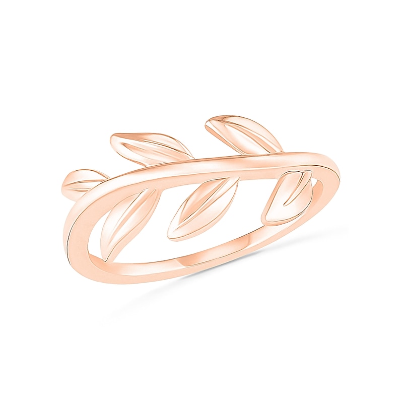 Leafy Vine Ring in 10K Rose Gold|Peoples Jewellers