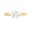 Thumbnail Image 4 of Celebration 100 1.00 CT. Canadian Certified Diamond Solitaire Engagement Ring in 14 Gold (I/SI2)