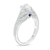 Thumbnail Image 2 of Vera Wang Love Collection 1.45 CT. T.W. Certified Pear-Shaped Diamond Engagement Ring in 14K White Gold (I/SI2)