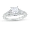 Thumbnail Image 1 of Vera Wang Love Collection 1.45 CT. T.W. Certified Princess-Cut Diamond Engagement Ring in 14K White Gold (I/SI2)