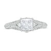 Thumbnail Image 4 of Vera Wang Love Collection 1.45 CT. T.W. Certified Princess-Cut Diamond Engagement Ring in 14K White Gold (I/SI2)