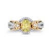 Collector's Edition Enchanted Disney Beauty and the Beast 30th Anniversary Quartz and Diamond Ring in Sterling Silver