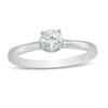 Thumbnail Image 1 of 0.45 CT. T.W. Diamond Solitaire Split Shank Engagement Ring in 10K White Gold