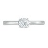 Thumbnail Image 4 of 0.45 CT. T.W. Diamond Solitaire Split Shank Engagement Ring in 10K White Gold