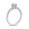 Thumbnail Image 3 of 0.45 CT. T.W. Diamond Solitaire Framed Setting Frame Engagement Ring in 10K White Gold
