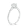 Thumbnail Image 2 of 0.37 CT. T.W. Diamond Hidden Frame Engagement Ring in 10K White Gold