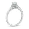 Thumbnail Image 2 of 0.45 CT. T.W. Diamond Rounded Frame Engagement Ring in 10K White Gold