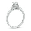 Thumbnail Image 3 of 0.45 CT. T.W. Diamond Rounded Frame Engagement Ring in 10K White Gold