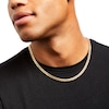Thumbnail Image 3 of 5.7mm Cuban Curb Chain Necklace in Hollow 10K Gold - 20"