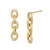 Thumbnail Image 1 of Chain Link Drop Earrings in 10K Gold