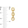 Thumbnail Image 3 of Chain Link Drop Earrings in 10K Gold