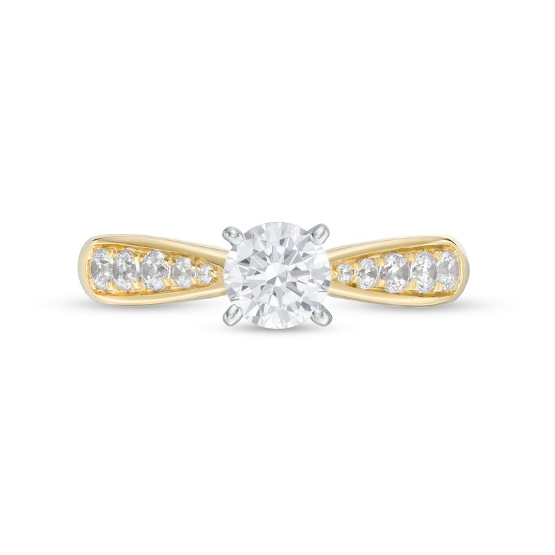 Main Image 4 of 1.00 CT. T.W. Diamond Engagement Ring in 14K Gold