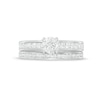 Thumbnail Image 4 of 1.20 CT. T.W. Diamond Bridal Set in 14K White Gold