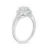 Thumbnail Image 3 of 0.33 CT. T.W. Composite Diamond Frame Engagement Ring in 10K White Gold