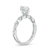 Thumbnail Image 2 of 1.00 CT. T.W. Certified Pear-Shaped Diamond Engagement Ring in 14K White Gold (I/I1)
