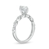 1.00 CT. T.W. Certified Pear-Shaped Diamond Engagement Ring in 14K White Gold (I/I1)