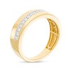 Thumbnail Image 1 of Men's 0.30 CT. T.W. Diamond Wedding Band in 14K Gold