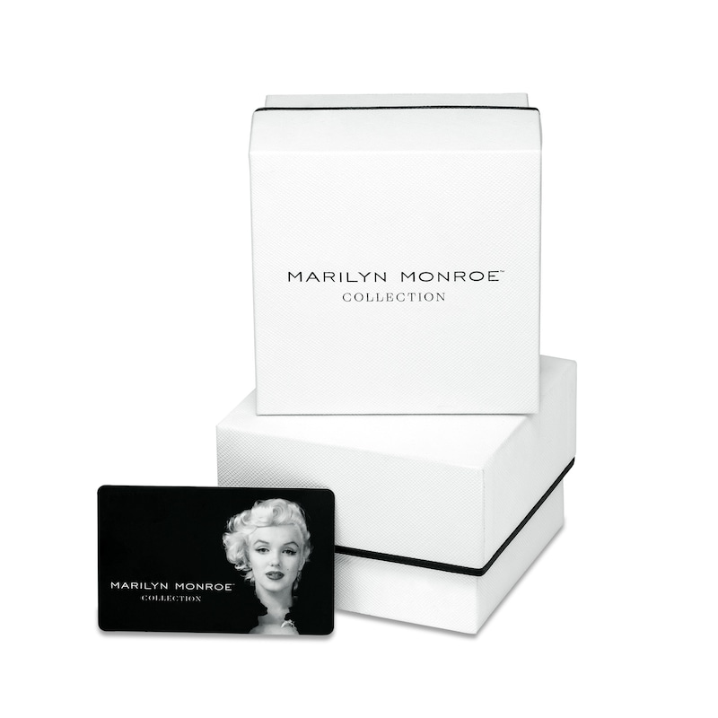 Marilyn Monroe™ Collection 0.18 CT. T.W. Diamond Shoe Pendant in Sterling Silver