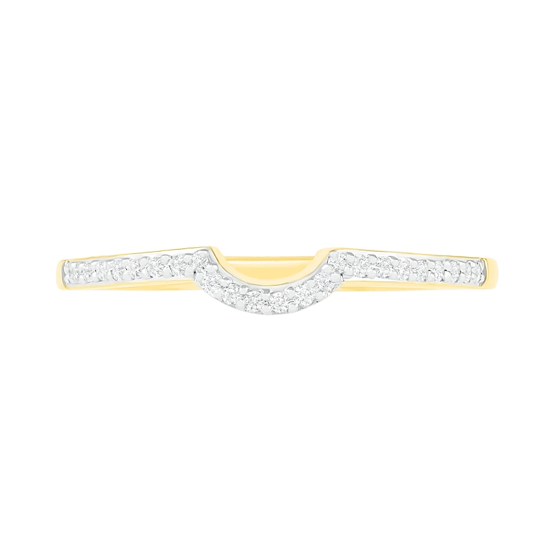 Main Image 8 of 0.29 CT. T.W. Composite Diamond Bridal Set in 10K Gold