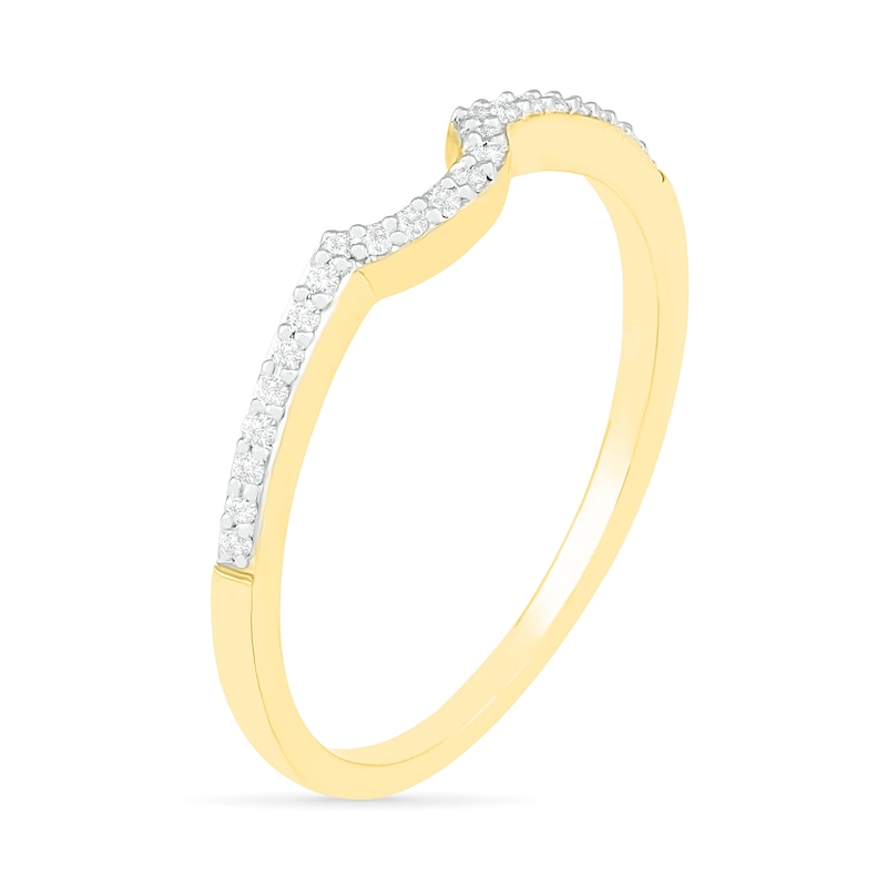 Main Image 9 of 0.29 CT. T.W. Composite Diamond Bridal Set in 10K Gold