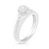 0.29 CT. T.W. Composite Diamond Bridal Set in 10K White Gold