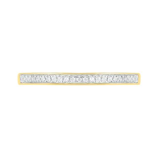 0.29 CT. T.W. Diamond Flower Frame Bridal Set in 10K Gold