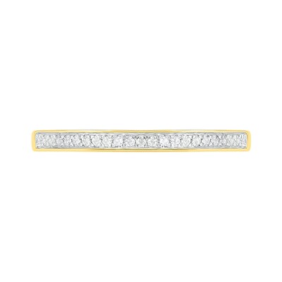 0.29 CT. T.W. Diamond Flower Frame Bridal Set in 10K Gold