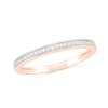 Thumbnail Image 7 of 0.29 CT. TW. Diamond Flower Frame Bridal Set in 10K Rose Gold