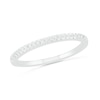 Thumbnail Image 7 of 0.37 CT. T.W. Composite Diamond Vintage-Style Bridal Set in 10K White Gold
