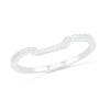 Thumbnail Image 7 of 0.37 CT. T.W. Composite Diamond Square Frame Split Shank Bridal Set in 10K White Gold