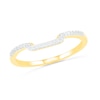 Thumbnail Image 7 of 0.37 CT. T.W. Composite Diamond Square Frame Split Shank Bridal Set in 10K Gold