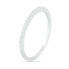 Thumbnail Image 8 of 0.29 CT. T.W. Composite Diamond Cushion Frame Bridal Set in 10K White Gold