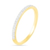 Thumbnail Image 9 of 0.37 CT. T.W. Composite Diamond Vintage-Style Alternating Bridal Set in 10K Gold