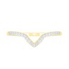 Thumbnail Image 8 of 0.29 CT. T.W. Composite Diamond Marquise Frame Sunburst Bridal Set in 10K Gold