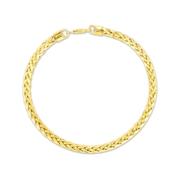 Men's 4.1mm Franco Snake Chain Bracelet in Hollow 14K Gold - 8.0"