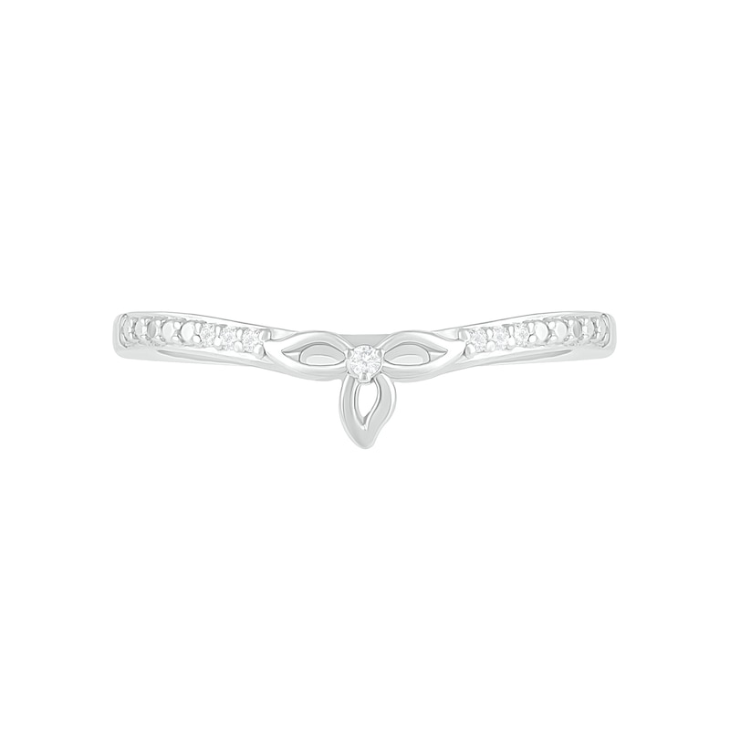 Oval Lab-Created Ruby and 0.065 CT. T.W. Diamond Bead Frame Flower-Sides Split Shank Bridal Set in Sterling Silver
