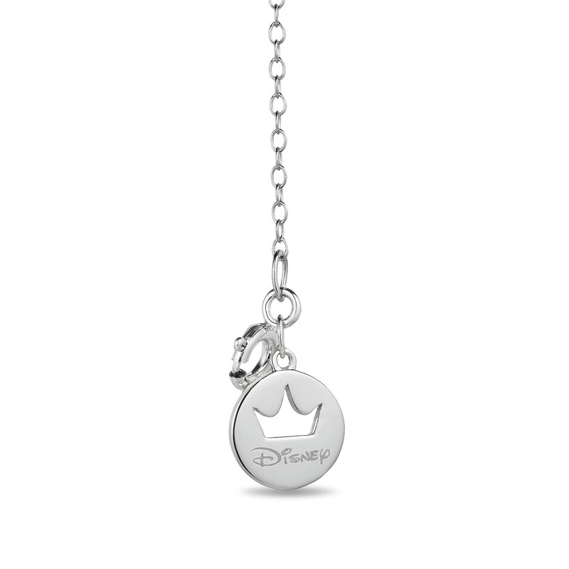 Main Image 2 of Collector's Edition Enchanted Disney Beauty and the Beast Diamond Pendant in Sterling Silver