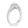 Thumbnail Image 2 of Vera Wang Love Collection 0.69 CT. T.W. Diamond Double Oval Frame Engagement Ring in 14K White Gold
