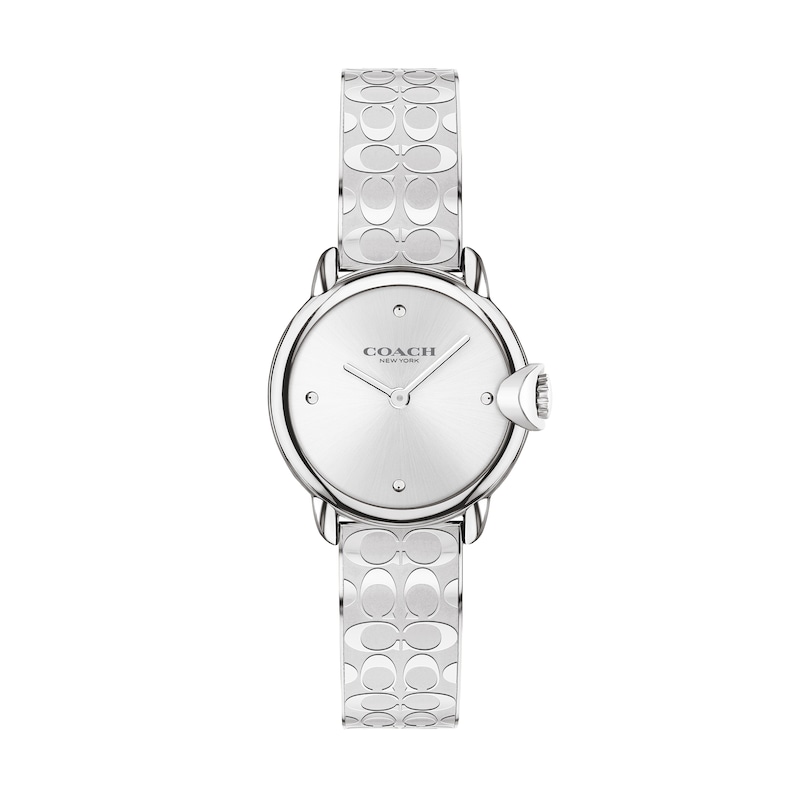 Main Image 1 of Ladies' Coach Arden Bangle Watch with Silver-Tone Dial (Model: 14503691)