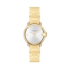 Ladies' Coach Arden Gold-Tone IP Bangle Watch with Silver-Tone Dial (Model: 14503692)