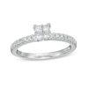 Thumbnail Image 1 of 0.50 CT. T.W. Quad Princess-Cut Diamond Engagement Ring in 10K White Gold