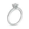 Thumbnail Image 3 of 0.50 CT. T.W. Quad Princess-Cut Diamond Engagement Ring in 10K White Gold