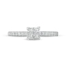 Thumbnail Image 4 of 0.50 CT. T.W. Quad Princess-Cut Diamond Engagement Ring in 10K White Gold